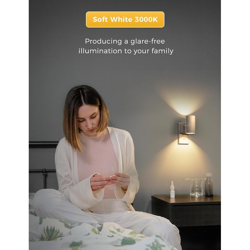L LOHAS LED Night Light Plug in, Night Lights Plug