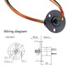 Comidox 12.5mm 300Rpm 6 Wires CIRCUITSx2A Capsule Electrical Slip Ring