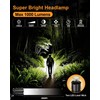 SKYFIRE Rechargeable Headlamp 1000 Lumens, 9000mAh Motion Sensor LED Head