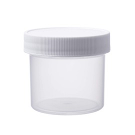 Consolidated Plastics Wide-Mouth Jar with Cap, 2 oz, Natural, 88 Piece