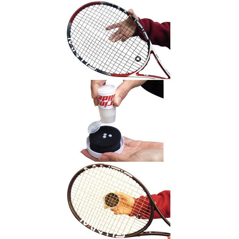 StringGlide Tennis String Maintenance Gear with Sponge 22 mg Number