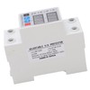 Over Under Voltage Protective Device DIN Rail Adjustable Dual Display