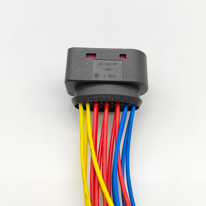 2X Headlight Connector Pigtail Xenon HID 68305265AA for 13-18 DOD.ge