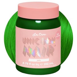 Lime Crime Unicorn Hair – Tinte semipermanente vegano para el cabello, multicolor/fantasía (Jello)