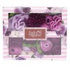 Q-FLA Bath Fragrance Flower Arrangement Box Brillante Purple
