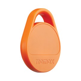 MOMAX Key Finder Smart Tracking Tag Luggage Tracker for Key, Orange