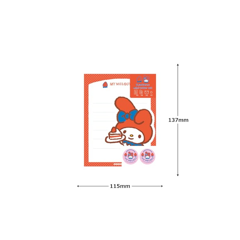 Furukawa Paper Sanrio Sanrio Characters Fruit Market Die Cut Mini