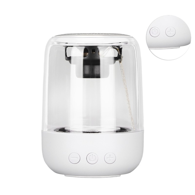 LED Bluetooth Speaker Wireless Stereo Speaker with 7 Light Modes