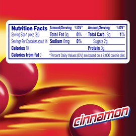 Mentos Chewy Mint Candy Roll, Cinnamon Mint Candies, 14 Pieces Per Roll, 15 Count Party Pack