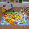 KC Cubs 3x5 USA United States Map Toy Car Road