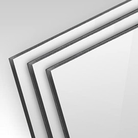 Finest Folia 3 x Aluminium Composite Panel, DIN A4, 20 x 30 cm, Cut, 3 mm Thick for Fence, Gate, Door, Posts, Aluminium Sign, Blank Aluminium Sign, Weatherproof, Blank (3, White)