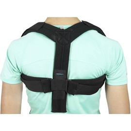 MEDWAY | Corrector de postura/Soporte Para Clavícula Color Negro
