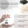 2PCS Rice Exfoliating Ampoule Set, 2025 Upgrade Black & White