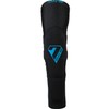 7iDP Transition Knee/Shin Pads for Mountain Biking, Black, X-Large