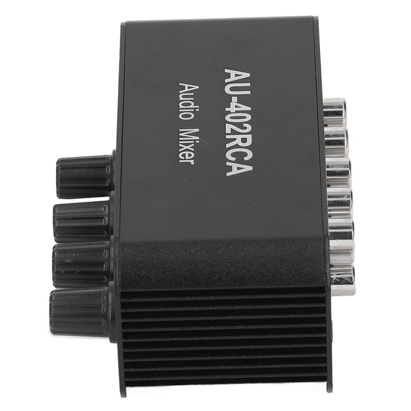 Bidirectional Audio Switcher 4 Way Stereo L R Sound Channel