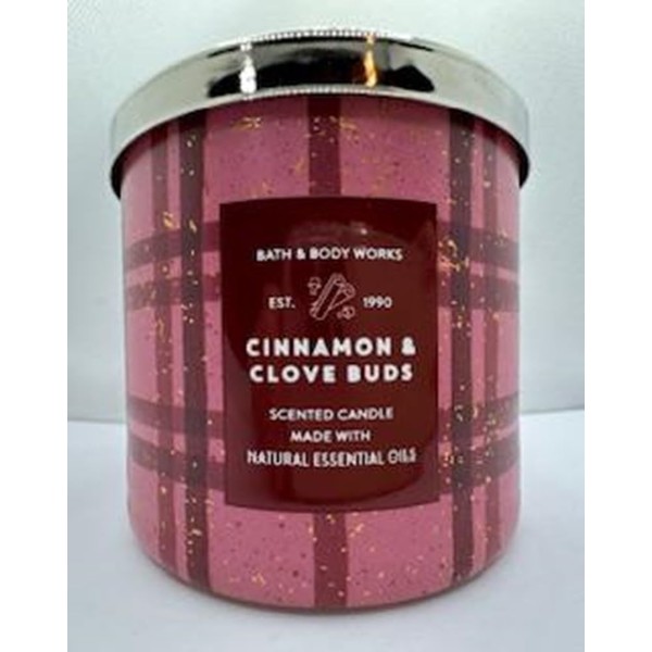 Cinnamon & Clove Buds 3 Wick 14.5 Ounce Scented Candle