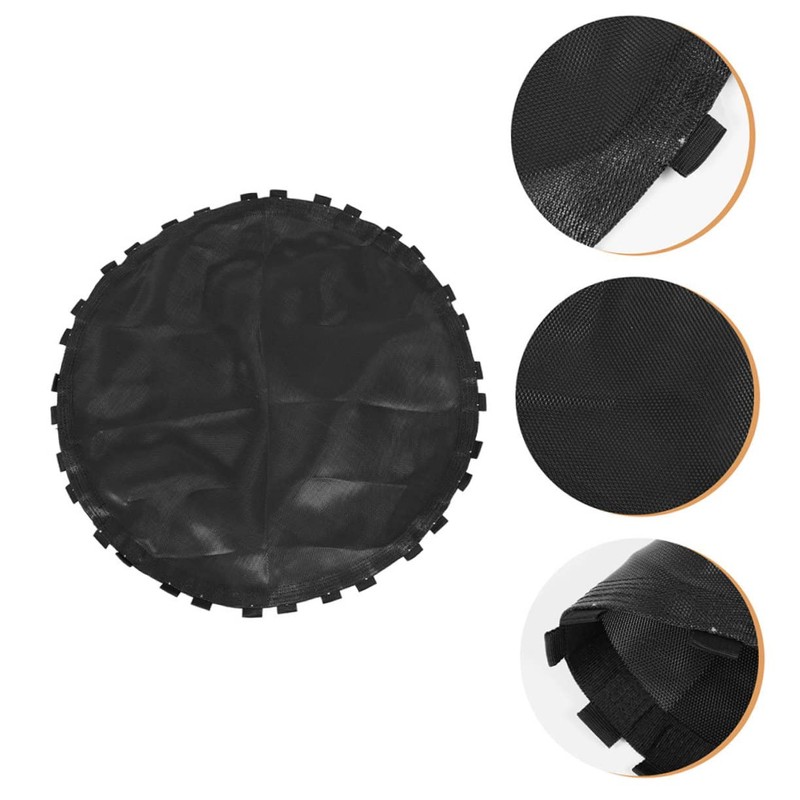 Kisangel Trampoline Mat Trampoline Cover Replacement Trampoline Padding Black Jumping