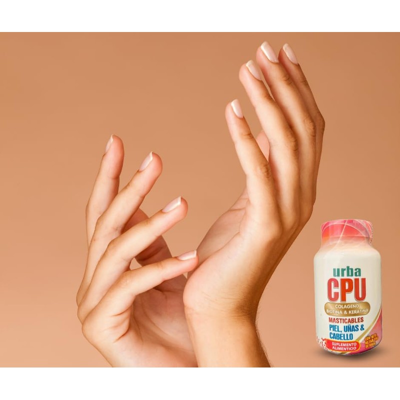 UBCPU- Cloagneo Biotina & Keratina - Frasco con 60 Tab