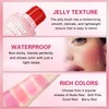 Cooling Water Jelly Tint Lip Cheek Blush, Buildable Sheer Makeup