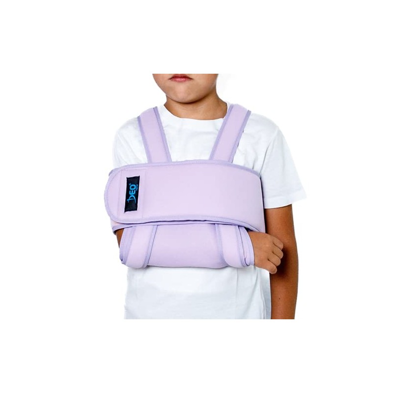 DEOTECH | Inmovilizador de Hombro Infantil (Mediano, Azul)