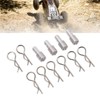 4Pcs RC Body Post Mount Stable High Strength Silver Rugged
