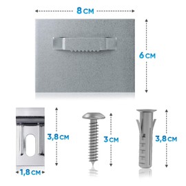 Mounting Kit for Pictures and Mirrors
