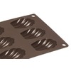 Lurch FlexiForm 85025 Madeleine Baking Tray with 9 Moulds Brown