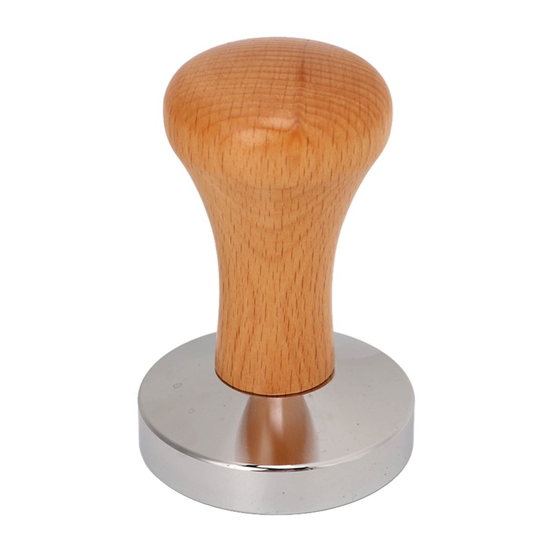 Coffee Tamper Stainless Steel Flat Bottom Tamping Tool Coffee Hand