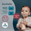 Suavinex, Schnuller aus Silikon 2er-Pack, für Babys 6-18 Monate, Schnuller
