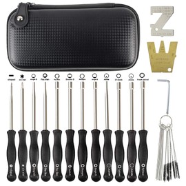 MOTOALL 12 PCS Carburetor Adjustment Tool Carb Adjusting Kit with ZT-1 500-13 Metering Lever Tool for 2-Cycle Small Engine Replace for Poulan Husqvarna STIHL Echo Trimmer Weedeater Chainsaw