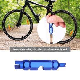 eMagTech 2PCS Valve Core Remover Tool for Schrader Presta Aluminium Alloy Valve Extender Tire Repair Tool Valve Wrench for Bike Car Bicycle Motorcyle Tyre