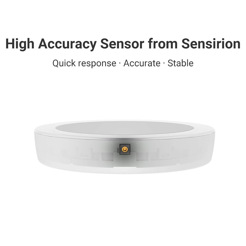 Matter Smart Home Temperature Humidity Monitor E-ink Display Sensor BT