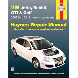 Volkswagen Jetta, Rabbit, GTI, Golf 06-11 Haynes Repair Manual (Paperback)