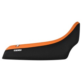 Yamaha 1987 - 2006 YAMAHA Banshee Gripper SEAT COVER Black Sides Orange Top #112