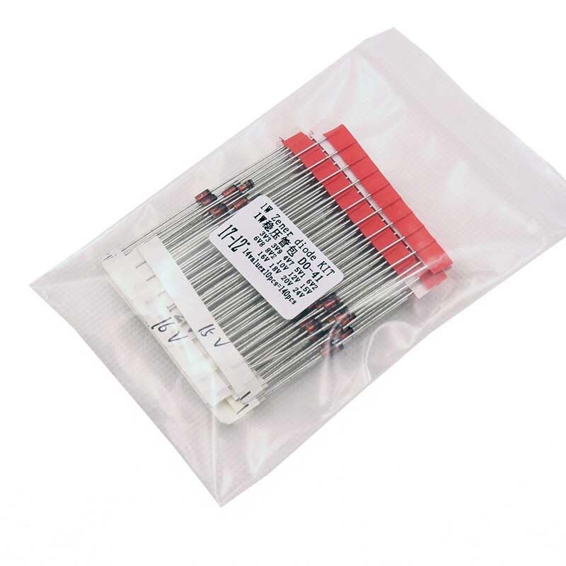 zmart 14 Values * 10pcs = 140pcs 1W Zener Diode