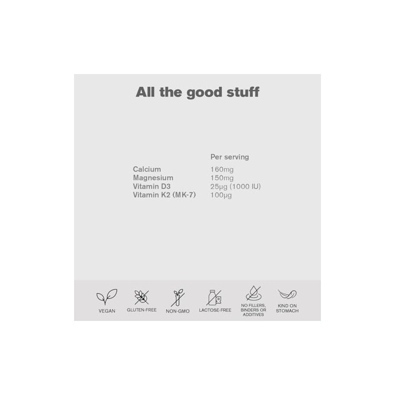 DR.VEGAN® Bone & Muscle Support | Informed Sport Certified |