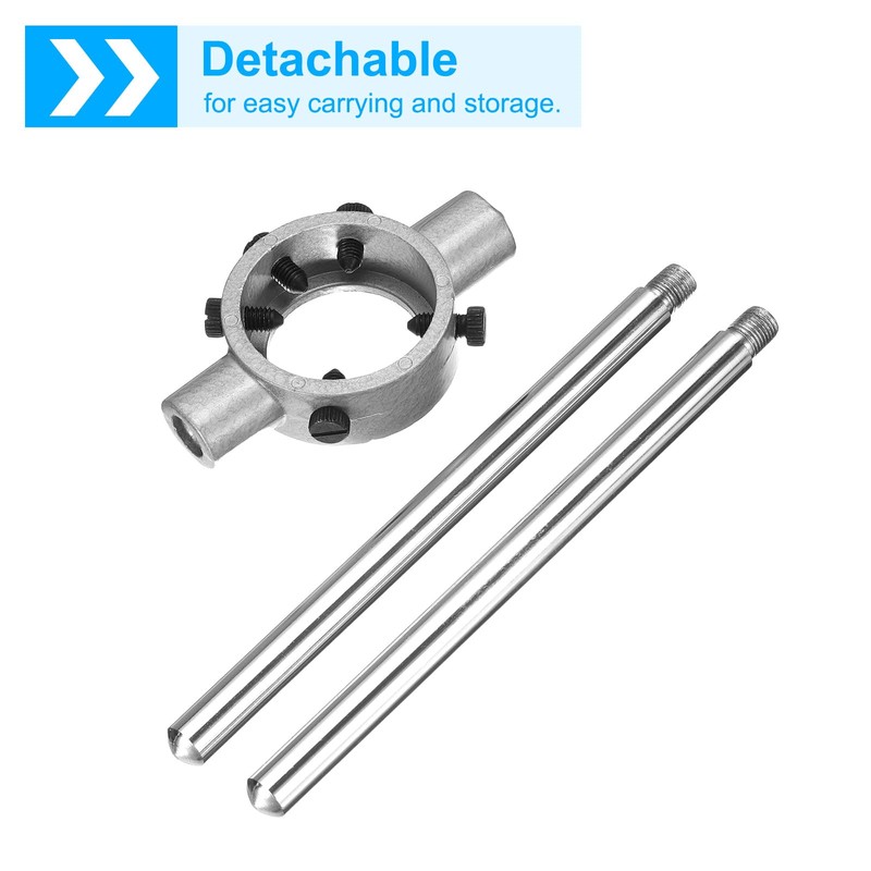 sourcing map 55mm x 22mm Die Stock Handle Wrench for