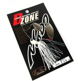 エバーグリーン(EVERGREEN) スピナーベイト Dゾーン タンデムウィローリーフ 3/8oz スーパーホワイト #04