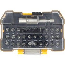 DeWalt 31 piece Security bit Set 2" Driver, 1" bits #DWAX200  NEW