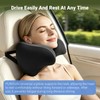 RURISUN U Shaped Pillow,Car Headrest Pillow, for Sleeping with Adjustable