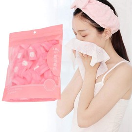 Disposable Compressed Towel，100Pcs Disposable Face Cleaning Towel Face Cleaning Cloth Home Travel