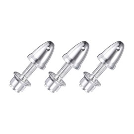 MECCANIXITY Propeller Adapter RC Plane Airplane Spinners, 4mm Aperture and 6mm Output Axle Propeller Adapter Saver for Shaft Brushless Motor Speed Controllers, Pack of 3