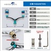 HEIGHTEN Improved 3.9 inches (98 mm) Reel Handle 6 Colors