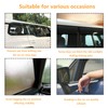 Car Side Window Visor Deflector Compatible with Toyota Land Cruiser