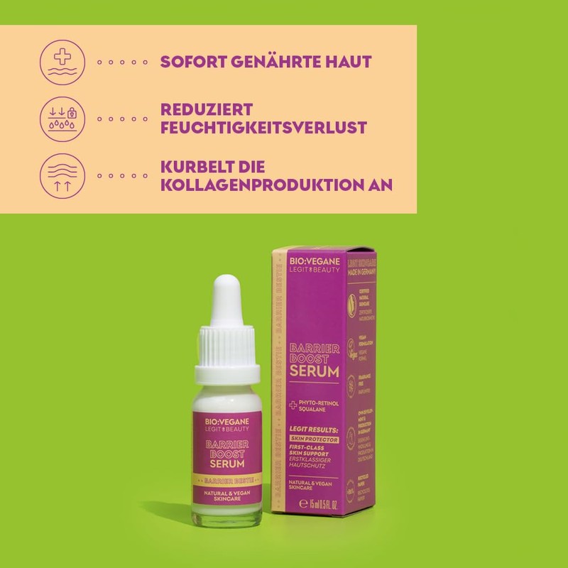 Organic: Vegan Barrier Bosst Serum