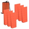 Skyward 6-Pack Orange Spiked Logging Wedges, ABS Plastic (8")