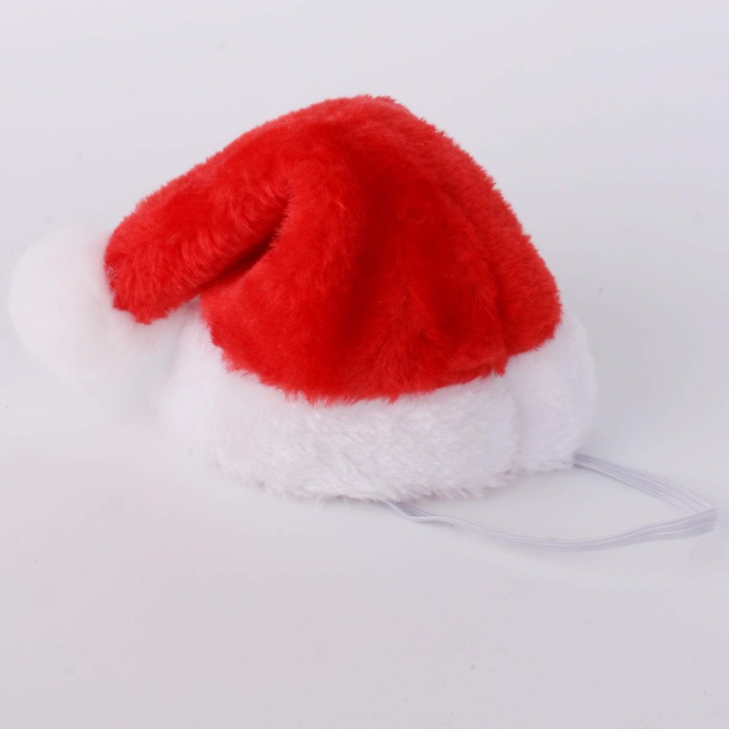 Mini Dog Santa Hat for Dog Christmas Hat (Red)