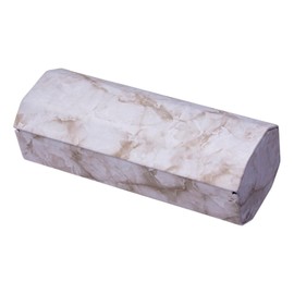 Pearl HO-12WH 92140 Glasses Case Hard Case Synthetic Leather Magnetic Large Large Marble Pattern Marble Pattern White