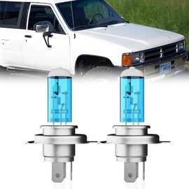LECCIBUB Headlight Bulbs Compatible With Toyota 4Runner 1996-1998, 9003 High Low Beam Headlights Halogen Light Bulb, Super Bright 6000K White, Plug and Play, Pack of 2