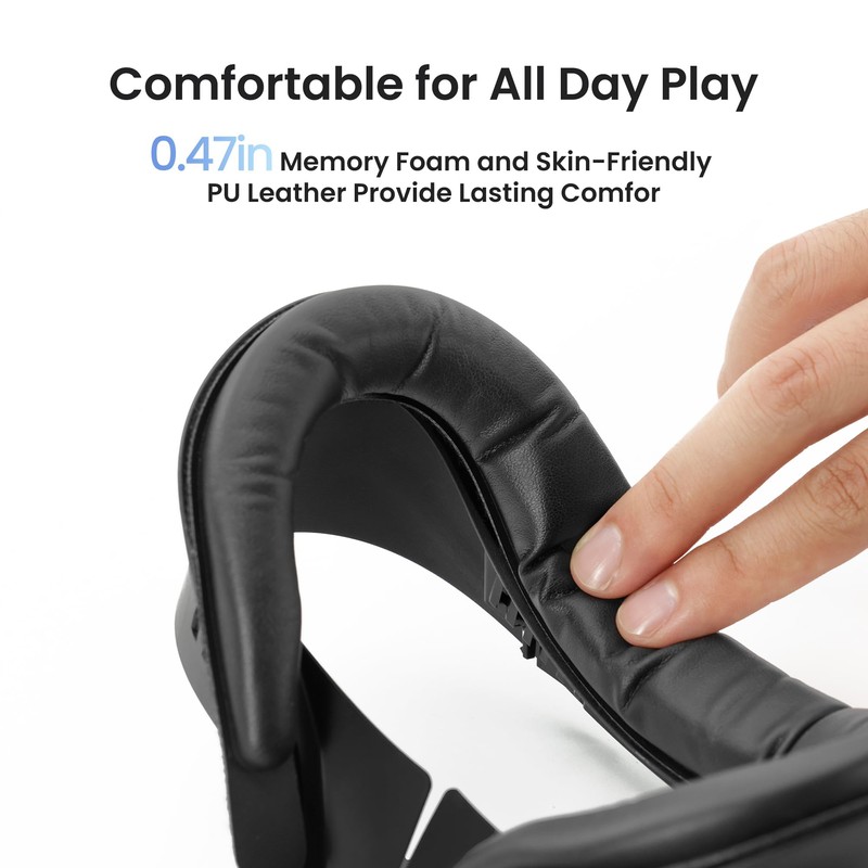 KIWI design V4 Facial Interface Face Pads Compatible with Oculus/Meta